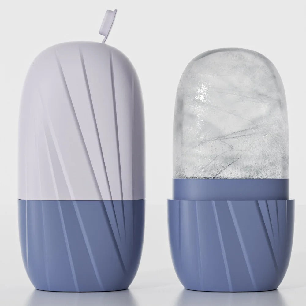 Silicone Face Application Ice Grid Beauty Ice Mold Facial Ice Application Massage Roller Ice Tray Multifunctional Skin Care Tool