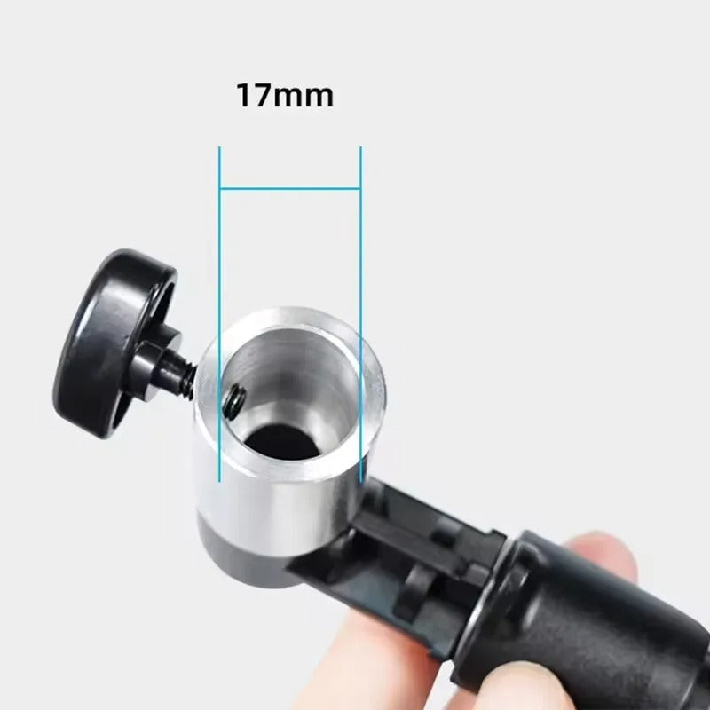 Reflector Holder Clamp 1/4 3/8 Screw Swivel Adapter Light Stand Reflector Clip Photography Studio Multiple Angle Adjustment