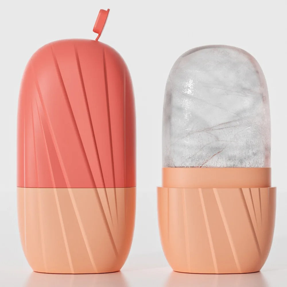 Silicone Face Application Ice Grid Beauty Ice Mold Facial Ice Application Massage Roller Ice Tray Multifunctional Skin Care Tool