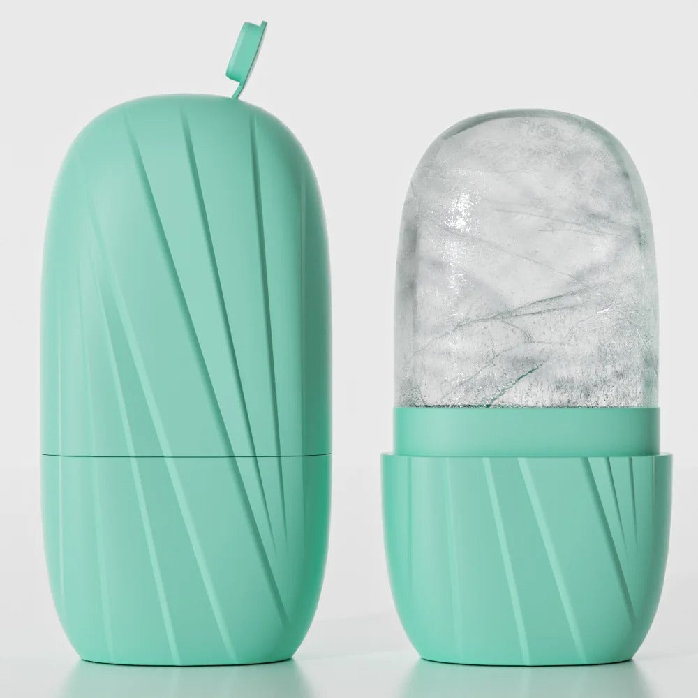 Silicone Face Application Ice Grid Beauty Ice Mold Facial Ice Application Massage Roller Ice Tray Multifunctional Skin Care Tool