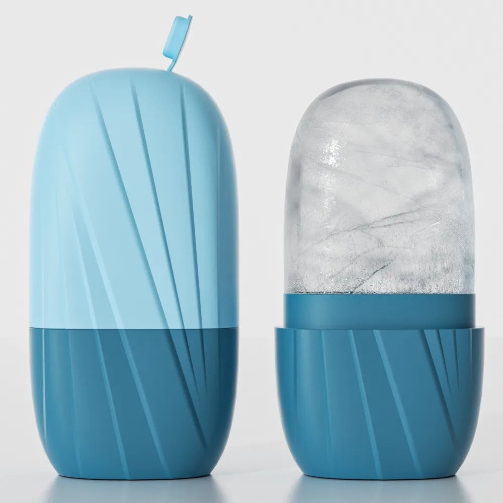 Silicone Face Application Ice Grid Beauty Ice Mold Facial Ice Application Massage Roller Ice Tray Multifunctional Skin Care Tool