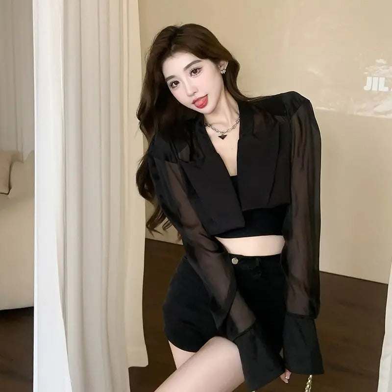 https://admin.shopify.com/store/ie3a1w-i4/products/8381231530142 Popular Temperament Chic Sun-proof All-match Spring Summer Outwear Sexy Female