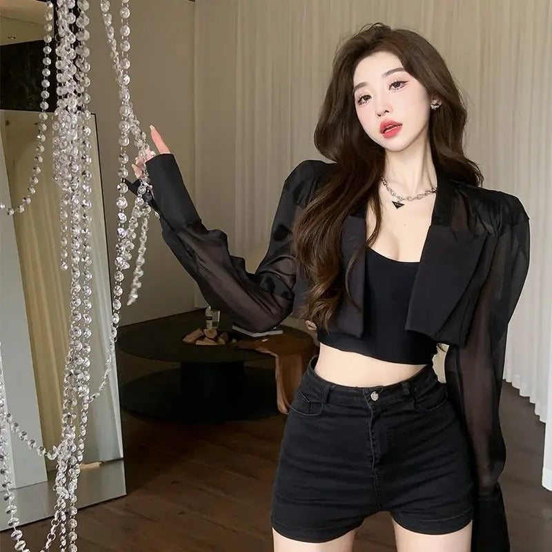 https://admin.shopify.com/store/ie3a1w-i4/products/8381231530142 Popular Temperament Chic Sun-proof All-match Spring Summer Outwear Sexy Female