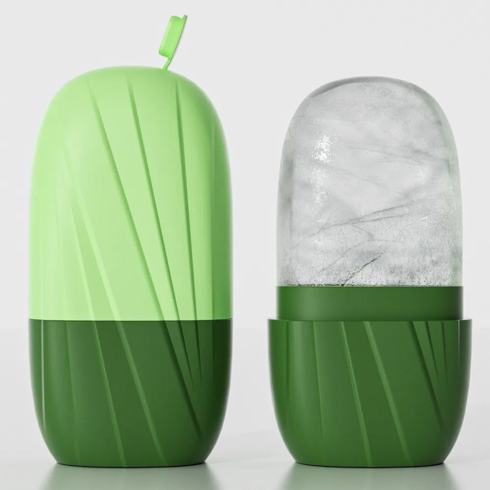 Silicone Face Application Ice Grid Beauty Ice Mold Facial Ice Application Massage Roller Ice Tray Multifunctional Skin Care Tool