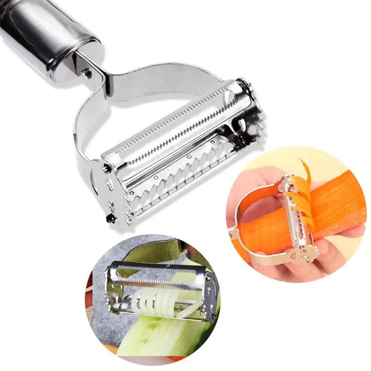 High Quality Stainless Steel Potato Cucumber Carrot Grater Julienne Peeler