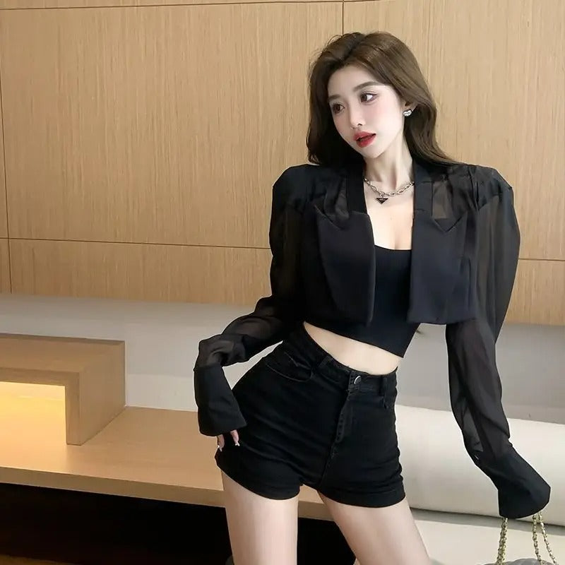 https://admin.shopify.com/store/ie3a1w-i4/products/8381231530142 Popular Temperament Chic Sun-proof All-match Spring Summer Outwear Sexy Female